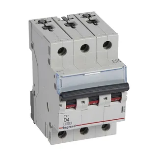 Legrand Leitungsschutzschalter, Automat 403750 TX3 D4A 3P 6KA 3M