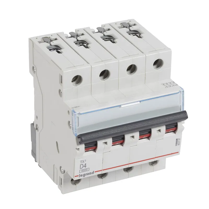 Legrand Leitungsschutzschalter, Automat 403767 TX3 D4A 4P 6KA 4M