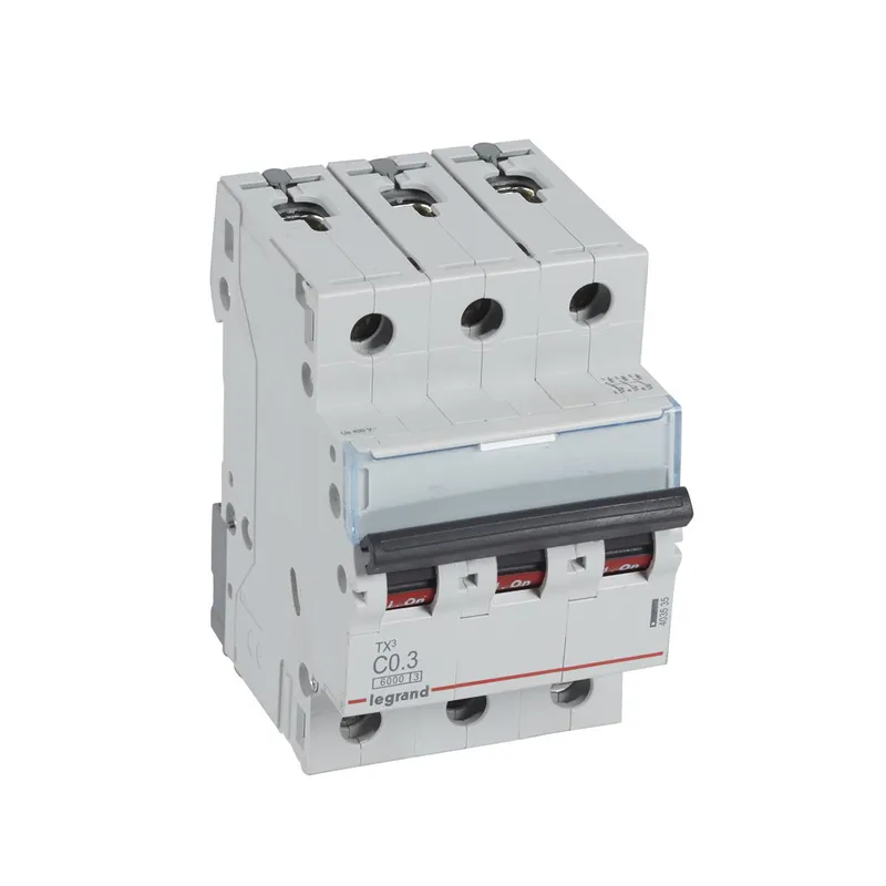 Legrand Leitungsschutzschalter, Automat 403535 TX3 C0,3A 3P 6KA 3M