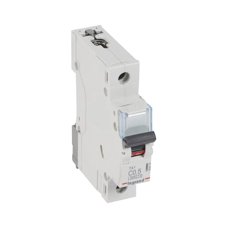 Legrand Leitungsschutzschalter, Automat 403425 TX3 C0,5A 1P 6KA 1M
