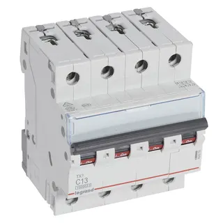 Legrand Leitungsschutzschalter, Automat 404255 TX3 C13A 4P 10KA 4M