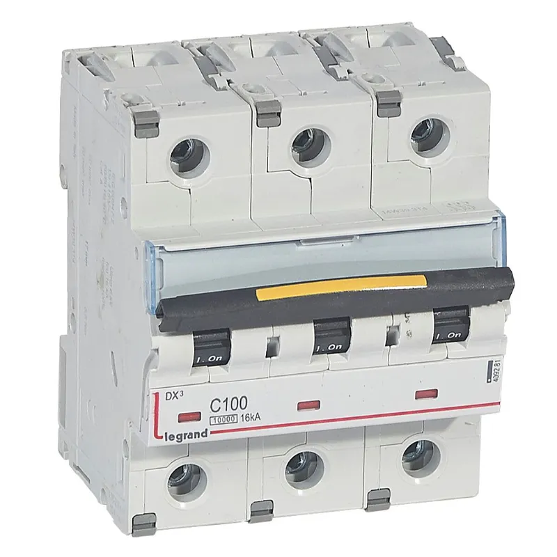 Legrand Leitungsschutzschalter, Automat 409281 DX3 C100A 3P 10KA 4,5M