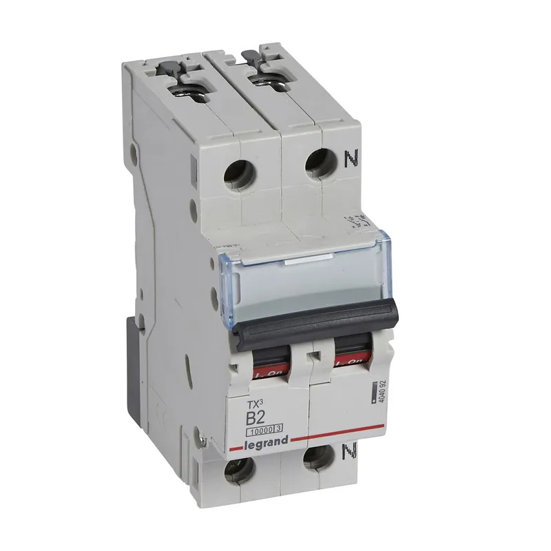 Legrand Leitungsschutzschalter, Automat 404092 TX3 B2A 1P+N 10KA 2M