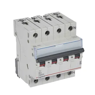 Legrand Leitungsschutzschalter, Automat 404135 TX3 B3A 3P+N 10KA 4M