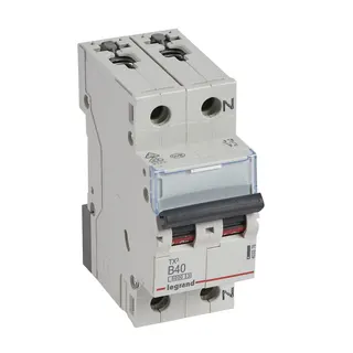 Legrand Leitungsschutzschalter, Automat 403376 TX3 B40A 1P+N 6KA 2M