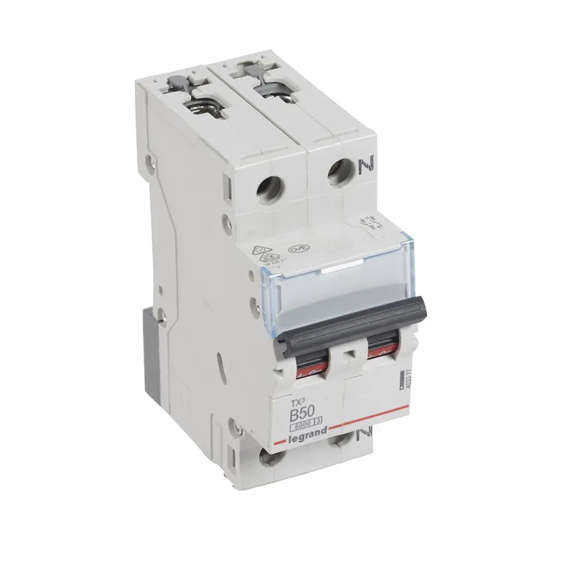 Legrand Leitungsschutzschalter, Automat 403377 TX3 B50A 1P+N 6KA 2M