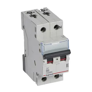 Legrand Leitungsschutzschalter, Automat 404095 TX3 B6A 1P+N 10KA 2M