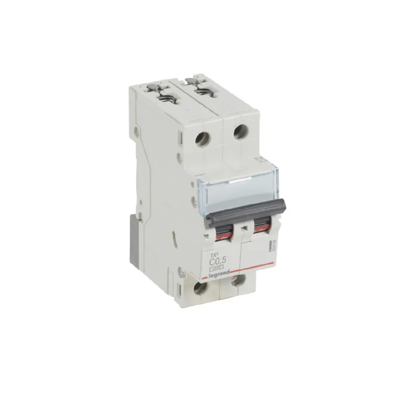 Legrand Leitungsschutzschalter, Automat 404196 TX3 C0,5A 2P 10KA 2M