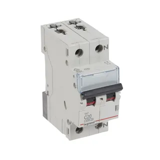 Legrand Leitungsschutzschalter, Automat 403460 TX3 C20A 1P+N 6KA 2M