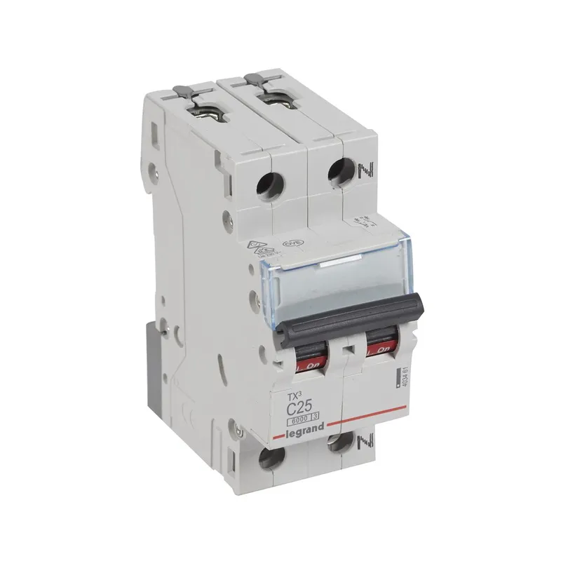 Legrand Leitungsschutzschalter, Automat 403461 TX3 C25A 1P+N 6KA 2M