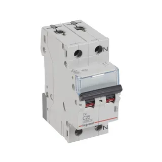Legrand Leitungsschutzschalter, Automat 403461 TX3 C25A 1P+N 6KA 2M
