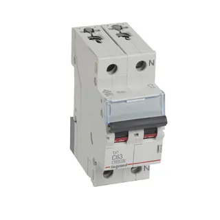 Legrand Leitungsschutzschalter, Automat 403465 TX3 C63A 1P+N 6KA 2M