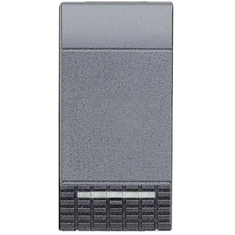 Bticino Taster L4044N 2polig 1mod anthrazit