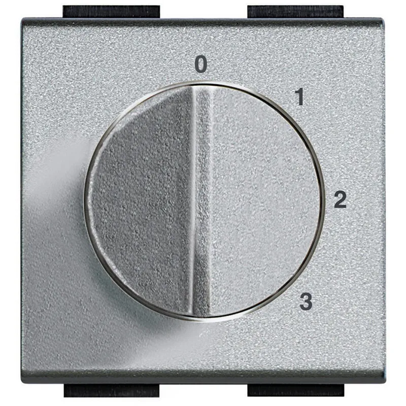 Bticino Drehschalter NT4016 TECH 3 Stufen 0-1-2-3