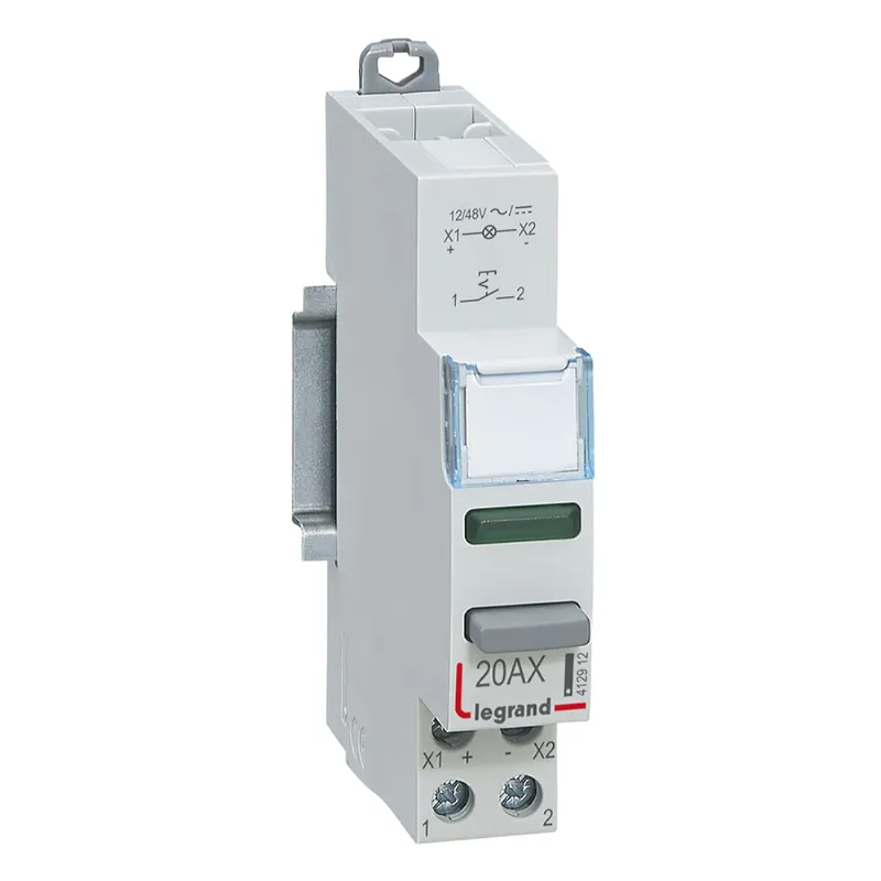 Legrand Druckschalter CX3 20A 1S+GN 12/48V