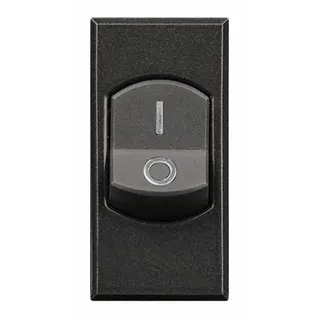 Bticino Ausschalter AX 1modulig 32A anthrazit