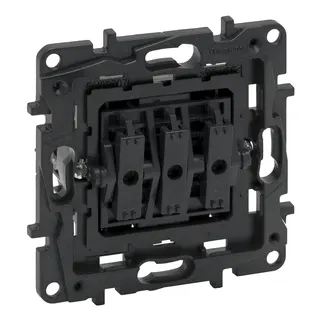 Legrand Einsatz 864003 Niloe Step 3fach Ausschalter 10Ax