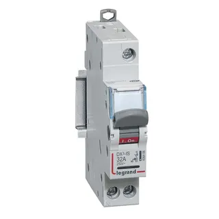 Legrand Lasttrennschalter 406406 DX3 KIPPSCH. AUS 1P BEL. 32A