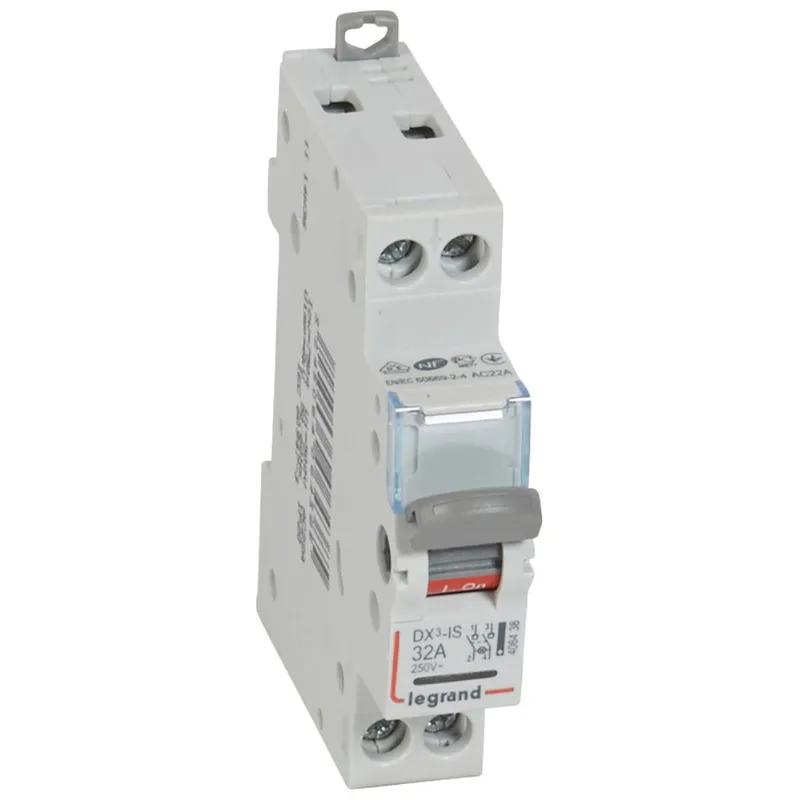 Legrand Lasttrennschalter 406438 DX3 KIPPSCH. AUS 2P BEL. 32A