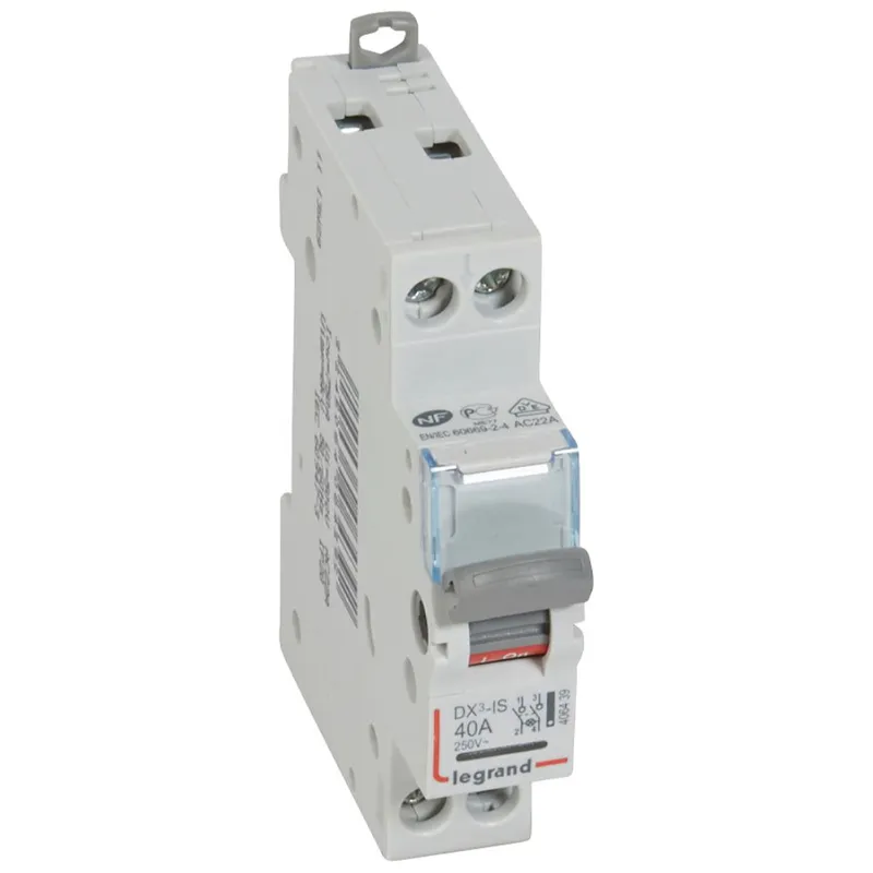 Legrand Lasttrennschalter 406439 DX3 KIPPSCH. AUS 2P BEL. 40A