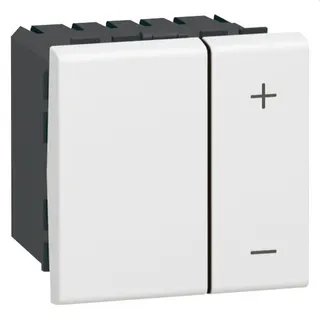 Legrand Tastdimmer 078405 MSC 2mod 2-L 600W ws
