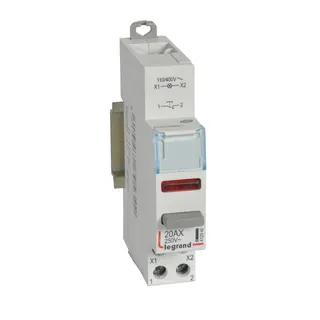 Legrand Taster 412940 CX3 20A 1Ö LED RT