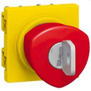 Legrand Abdeckung 076601 MSC Not-Aus Schlüssel 2mod