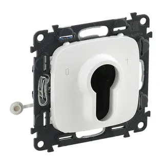 Legrand Schlüsselschalter 755235 V.ALL 0-1 UW