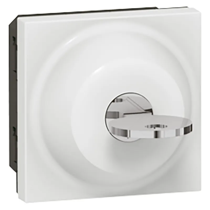 Legrand Schlüsselschalter 077072 MSC Ronis 2mod ws