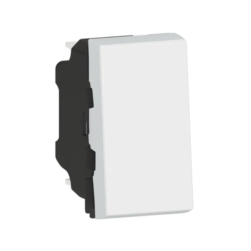 Legrand Taster Mosaic 6A 1-mod.m.LED ultrws.