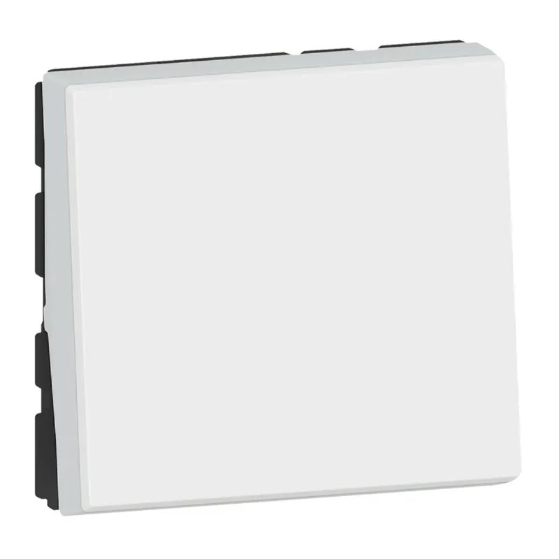 Legrand Wechselschalter Mosaic 10A SL 2-mod antibakt ultrws.