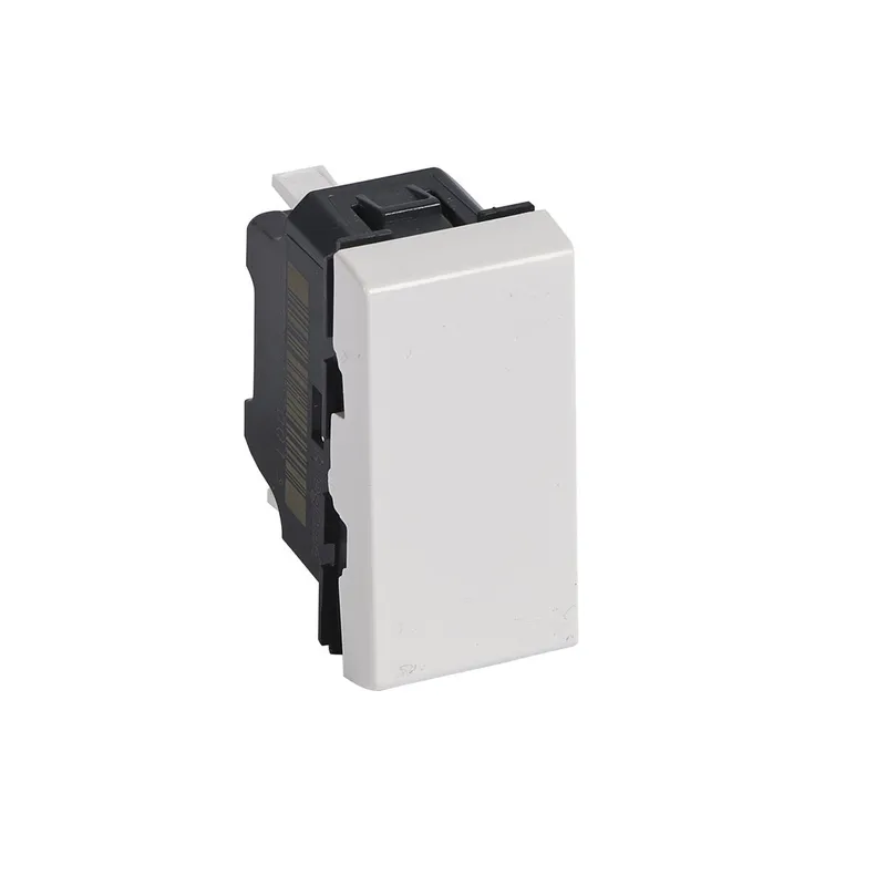 Legrand Wechselschalter Mosaic 10Ax1-mod.m.LED ultrws.