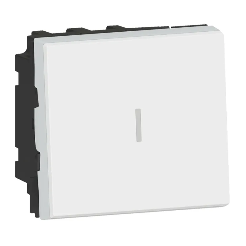 Legrand Kreuzschalter Mosaic 10A Schraubklemmen 2-mod.ultrws.