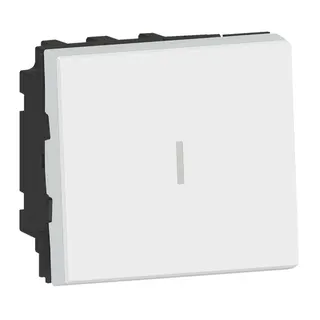 Legrand Kreuzschalter Mosaic 10A Schraubklemmen 2-mod.ultrws.