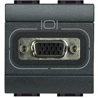 Bticino Anschlussdose L4282 HD15 anthrazit