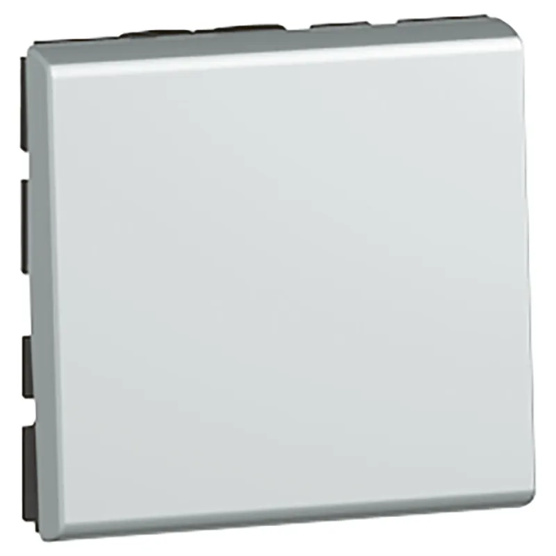 Legrand Kreuzschalter 079221 10A SL 2modulig alu