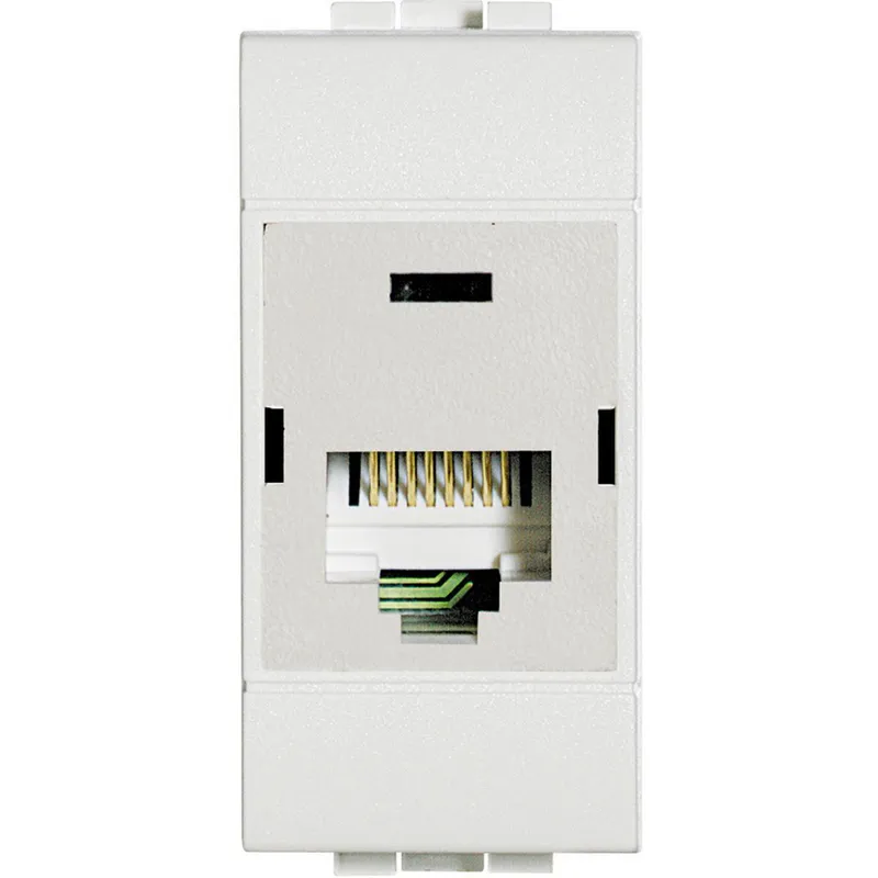 Bticino Anschlussdose N4262C6 CAT6 UTP 110 weiss