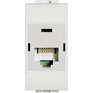 Bticino Anschlussdose N4262C6 CAT6 UTP 110 weiss