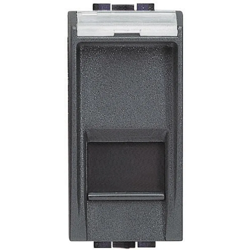 Bticino Anschlussdose L4279C5E CAT5e UTP LCS2 anthrazit
