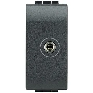 Bticino Anschlussdose L4280 Jack 3,5 anthrazit
