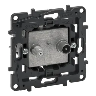 Legrand Einsatz 864055 Niloe Step Tv-Sat Durchgangsdose