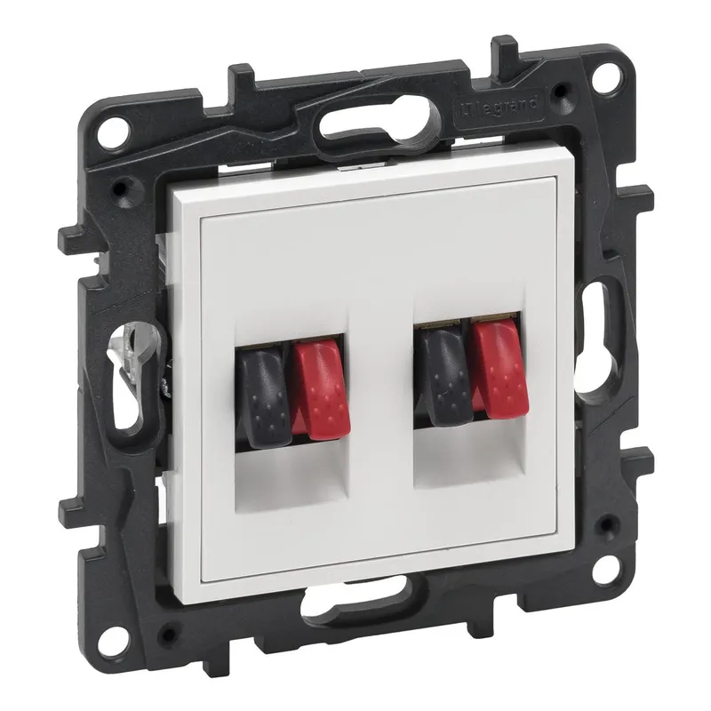 Legrand Lautsprecher 864149 Niloe Step 2fach ultraweiß