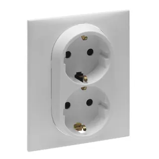 Legrand SCHUKO-Steckdose 864164 Niloe Step 1fach ultraweiß