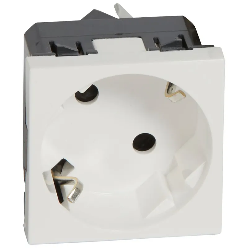 Legrand Steckdose 077245 MSC 1-FACH 45° SL weiß