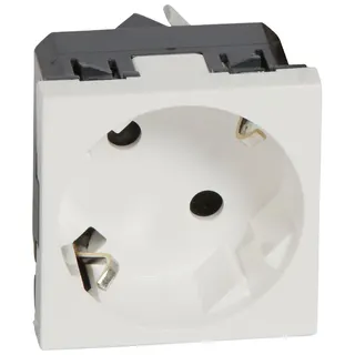 Legrand Steckdose 077245 MSC 1-FACH 45° SL weiß
