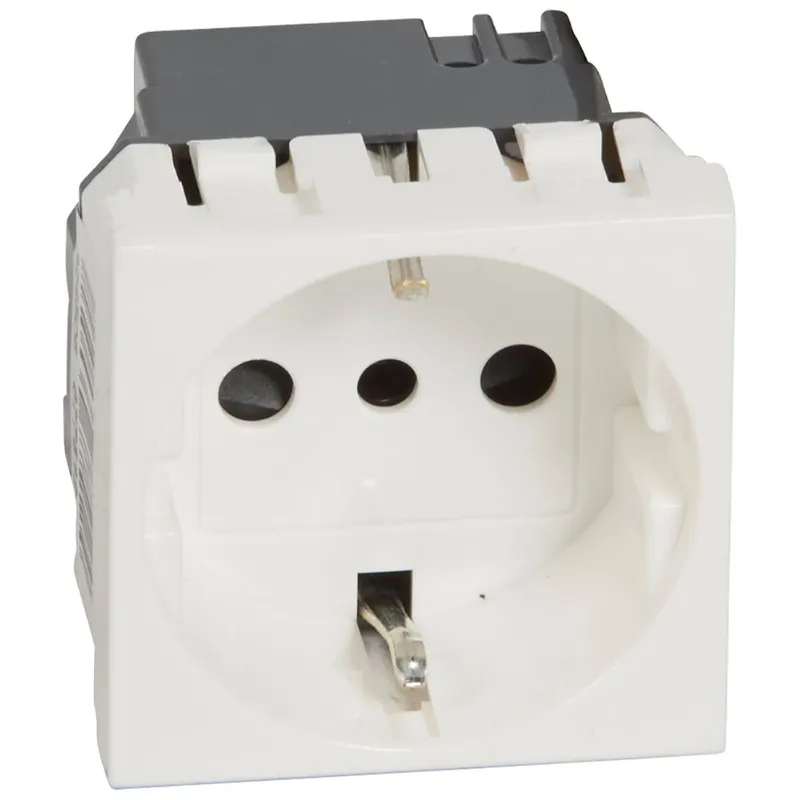 Legrand Steckdose 077512 MSC Italien SK 2mod ws