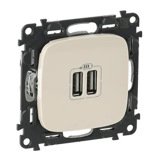 Legrand Steckdose 754996 V.ALL. 2400MA MW