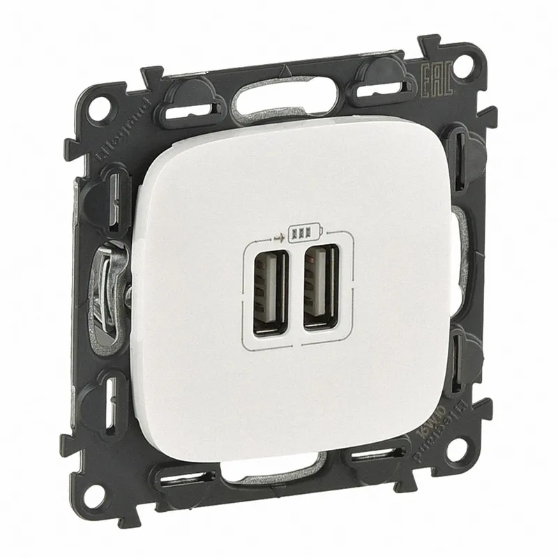Legrand Steckdose 754999 V.ALL. 2400MA PM
