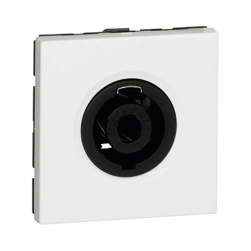 Legrand Anschlusseinheit 078760 MSC Speakon 4polig 2mod ws