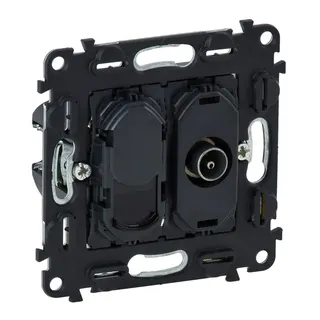 Legrand Einsatz 753055 TV+RJ45 KAT6 UTP
